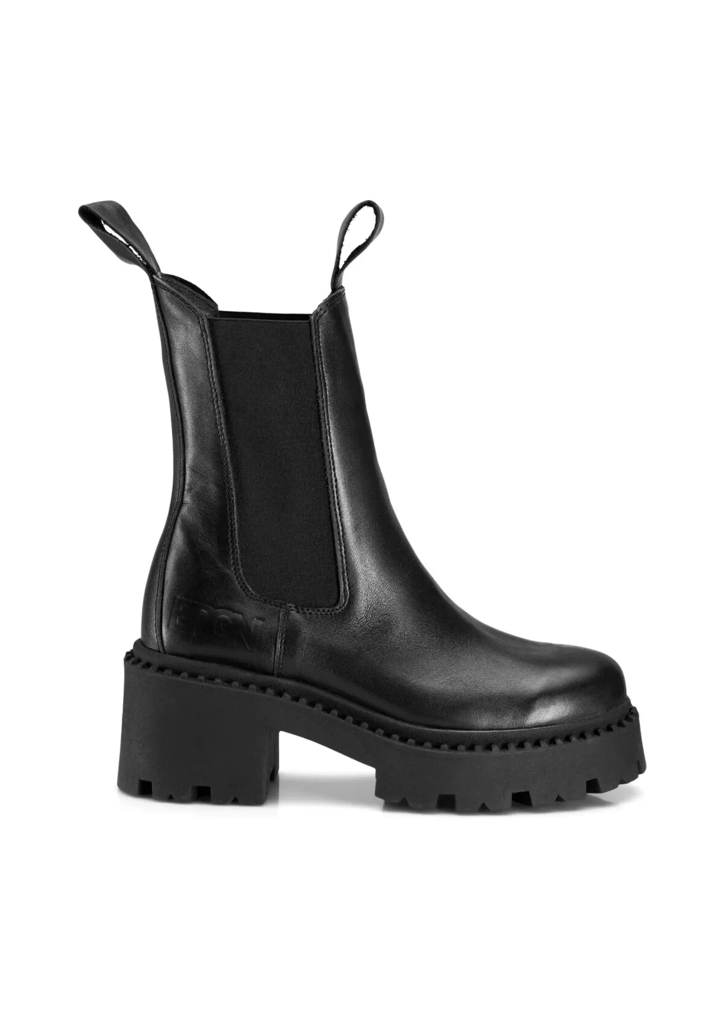 Heel Chelsea Boot New Black