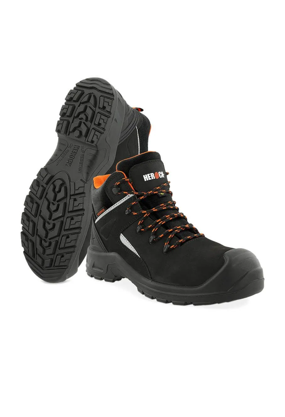 Herock&#x20;Heron&#x20;High&#x20;Safety&#x20;Shoes&#x20;S7S&#x20;Waterproof&#x20;-&#x20;Black