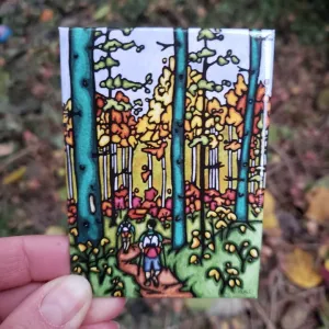 Hiking Magnet