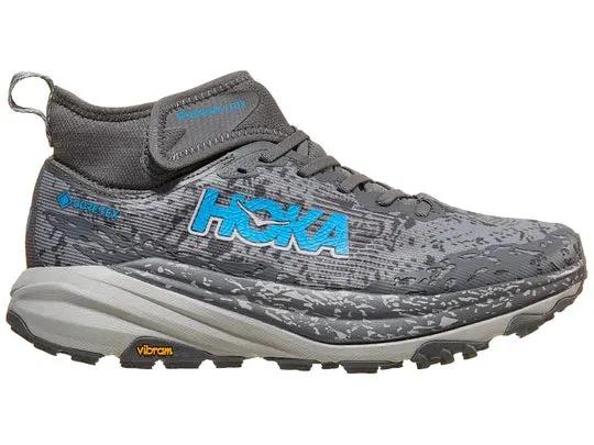 Hoka | Speedgoat 6 Mid GTX | Men's | Satellite Grey/Stardust