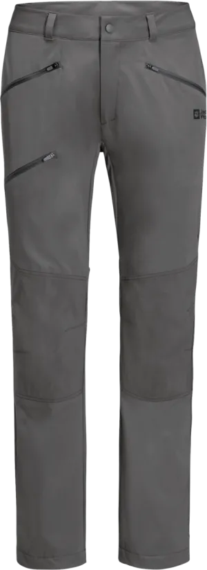 Jack Wolfskin Men&#x27;s Hiking Alpine Pants Slate | Buy Jack Wolfskin Men&#x27;s Hiking Alpine Pants Slate here | Outnorth