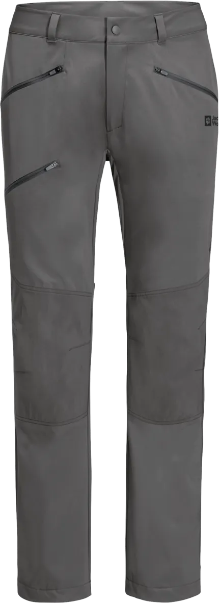 Jack Wolfskin Men&#x27;s Hiking Alpine Pants Slate | Buy Jack Wolfskin Men&#x27;s Hiking Alpine Pants Slate here | Outnorth