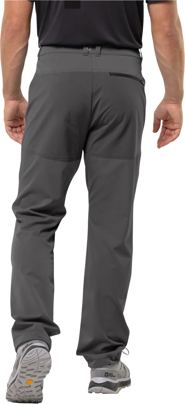 Jack Wolfskin Men&#x27;s Hiking Alpine Pants Slate | Buy Jack Wolfskin Men&#x27;s Hiking Alpine Pants Slate here | Outnorth