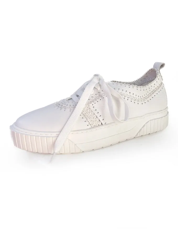 Jini Sneakers White Leather