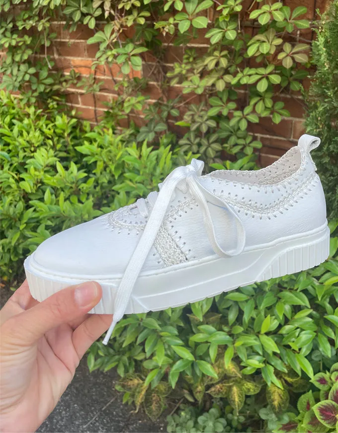 Jini Sneakers White Leather