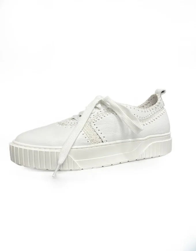 Jini Sneakers White Leather