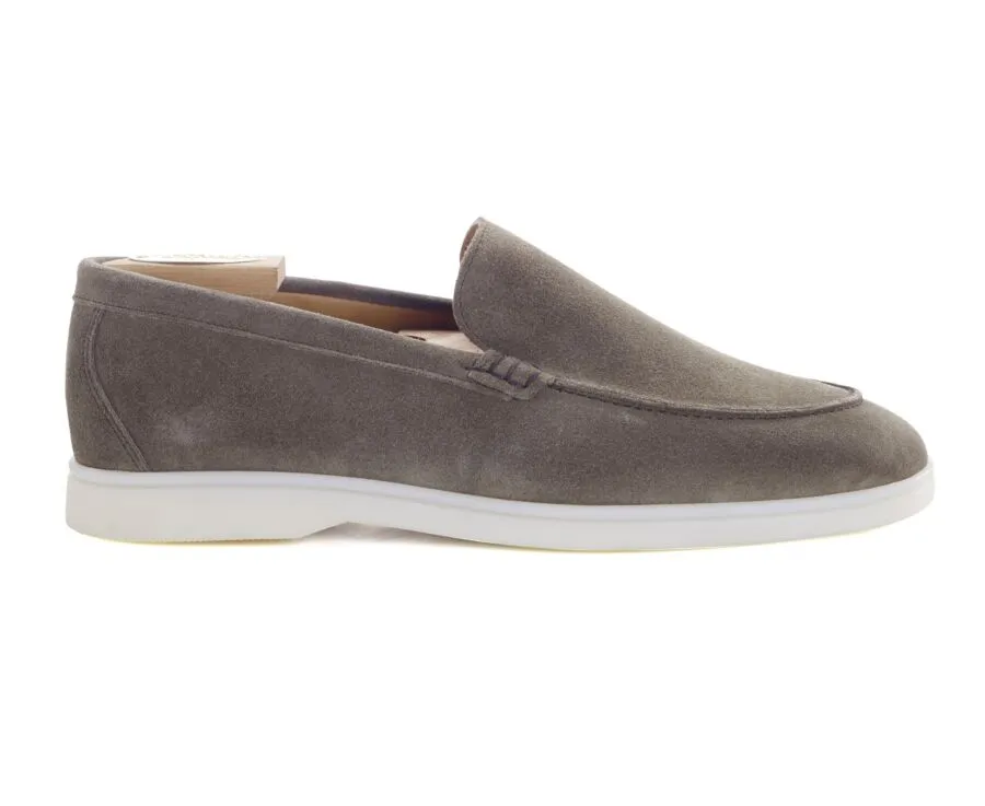  Khaki Suede Men&#039;s loafers - MANASOTA II