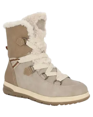 Kimberfeel Ebelya Women's Apres Boots - Beige Clair