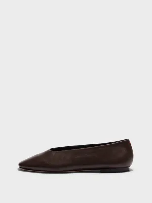 Kirsten Leather Ballet Flats