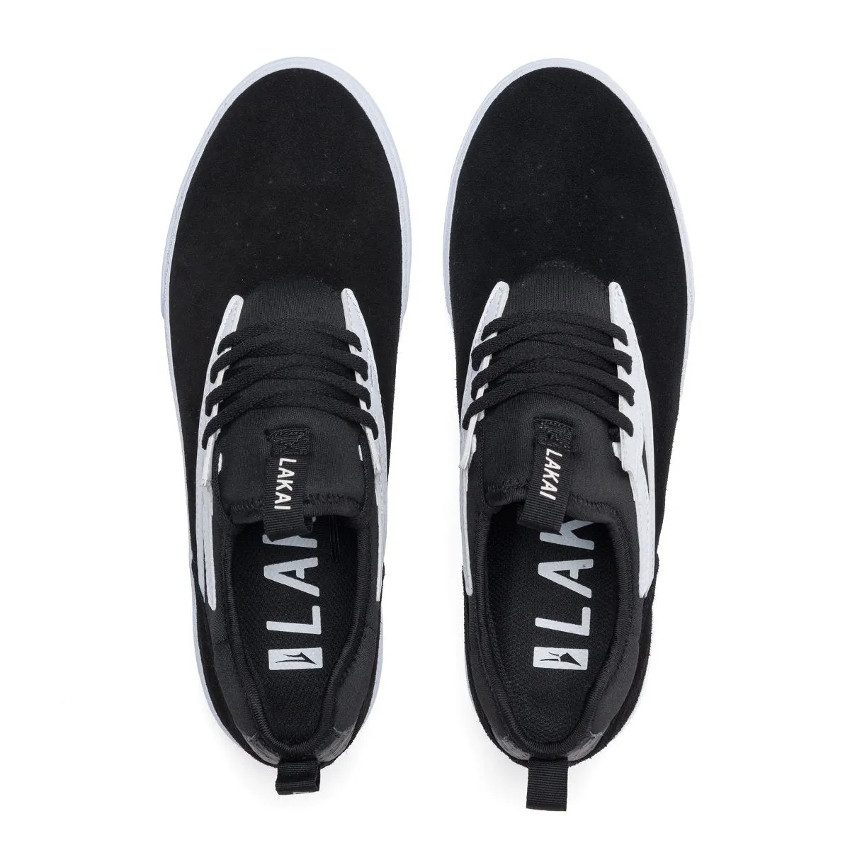 LAKAI DOVER BLACK SUEDE 7.5