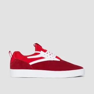 Lakai Dover Shoes - Red Suede