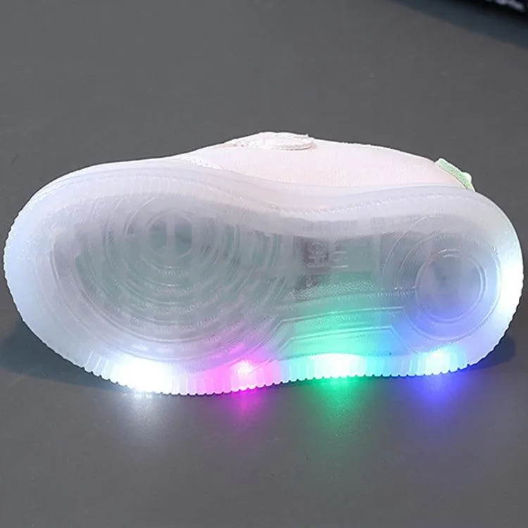 LED Light-Up Kids' Casual Board Shoes for Boys and Girls