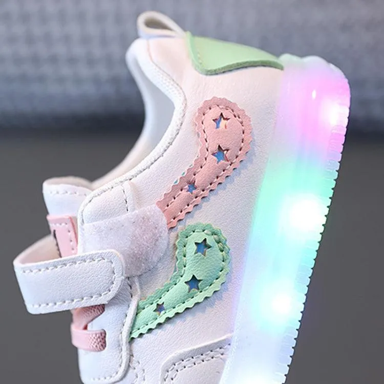 LED Light-Up Kids' Casual Board Shoes for Boys and Girls