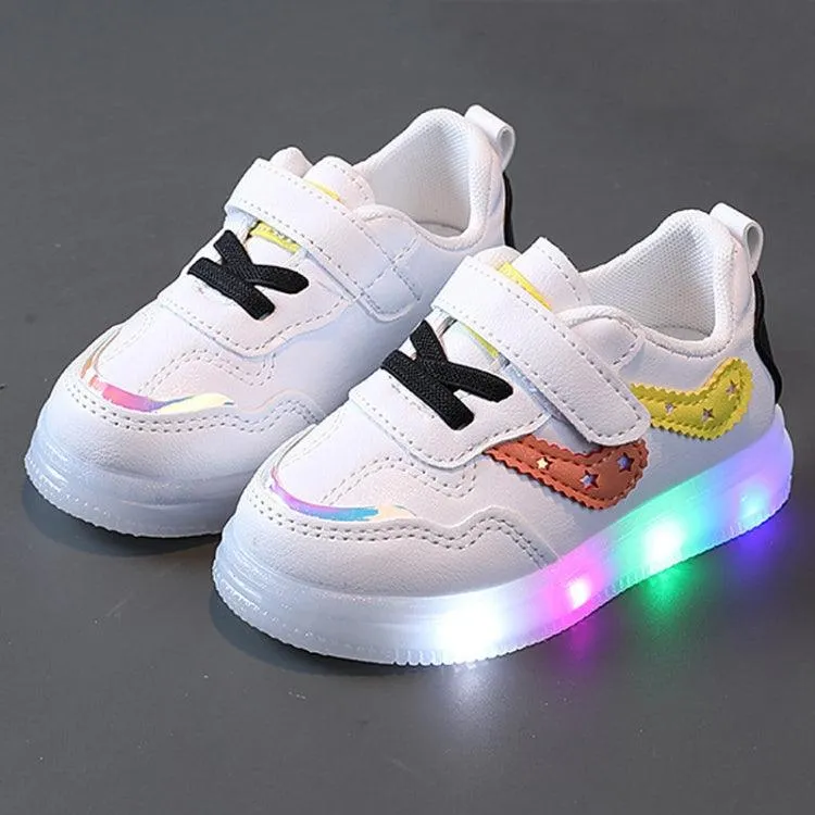 LED Light-Up Kids' Casual Board Shoes for Boys and Girls