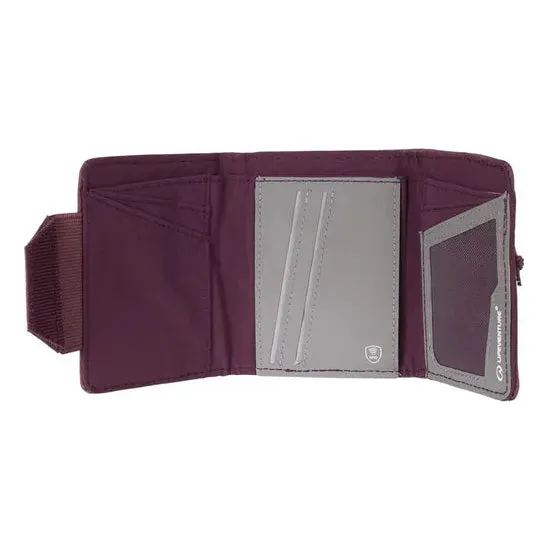 Lifeventure RFid Mini Wallet Aubergine