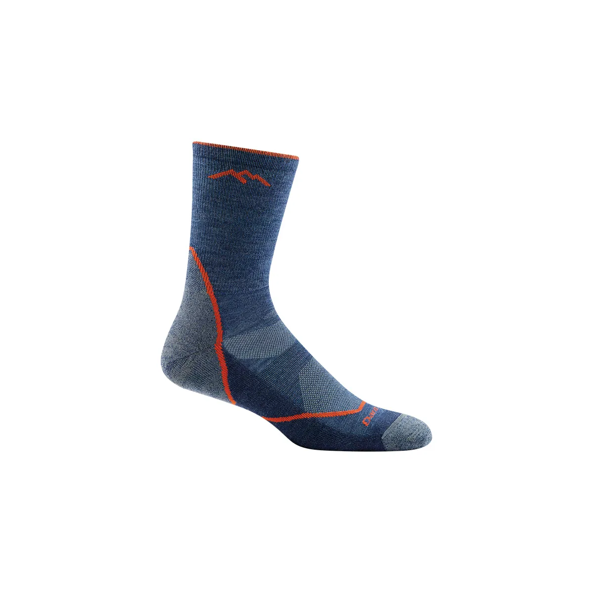 Light Hiker Micro Crew Hiking Sock - Denim