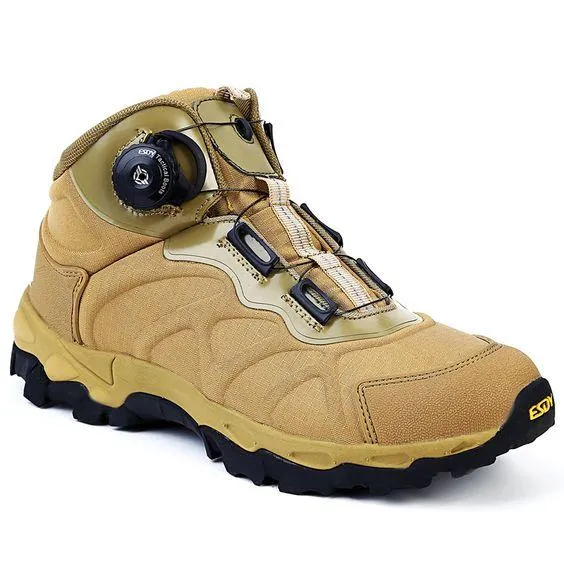 Low Top Automatic Buckle Outdoor Hiking Shoes