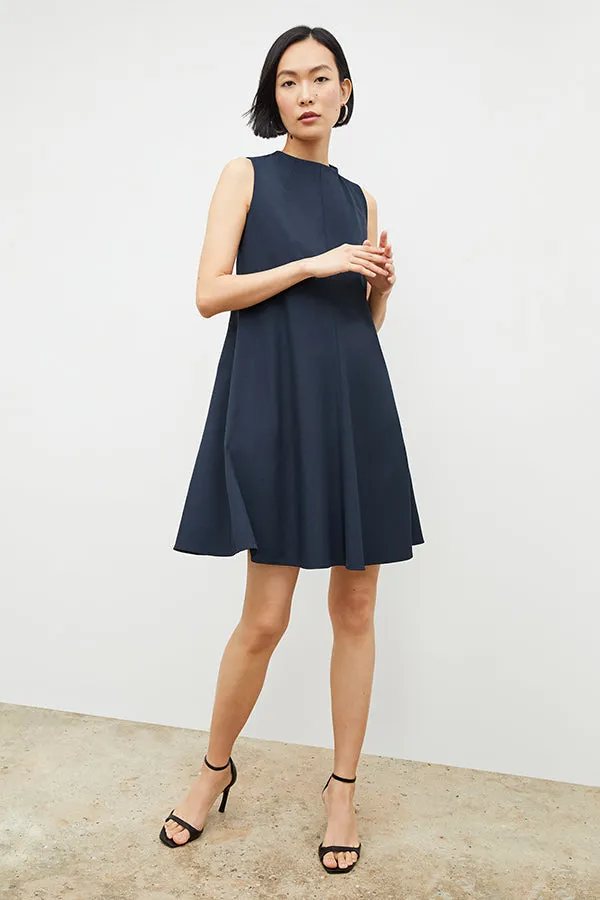 Malala Dress - Recycled WonderTex :: Dark Navy