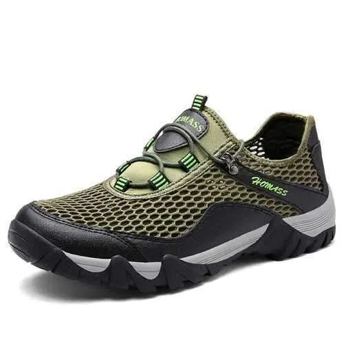 Men Mesh Fabric Light Weight Sneakers