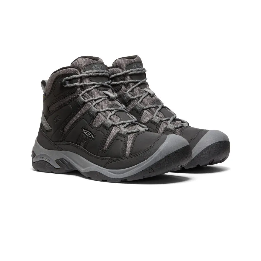 Men's Circadia Waterproof Boot  |  Black/Steel Grey