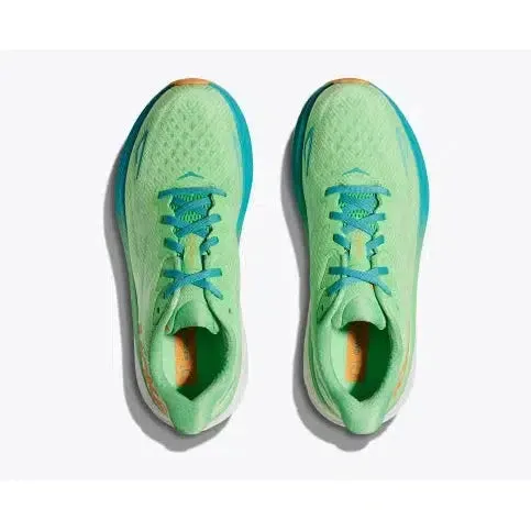 Men's Clifton 9 Wide - ZEST/LIME GLOW