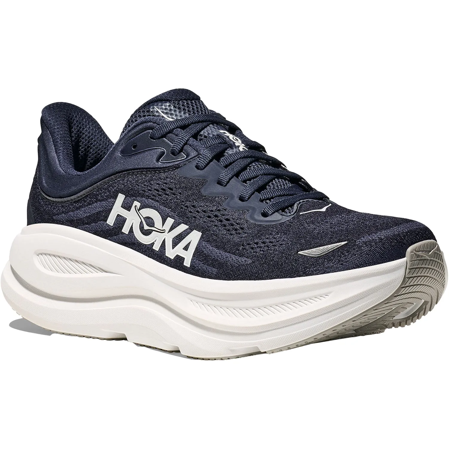 Men's Hoka Bondi 9 Men Varsity Navy/White Mesh