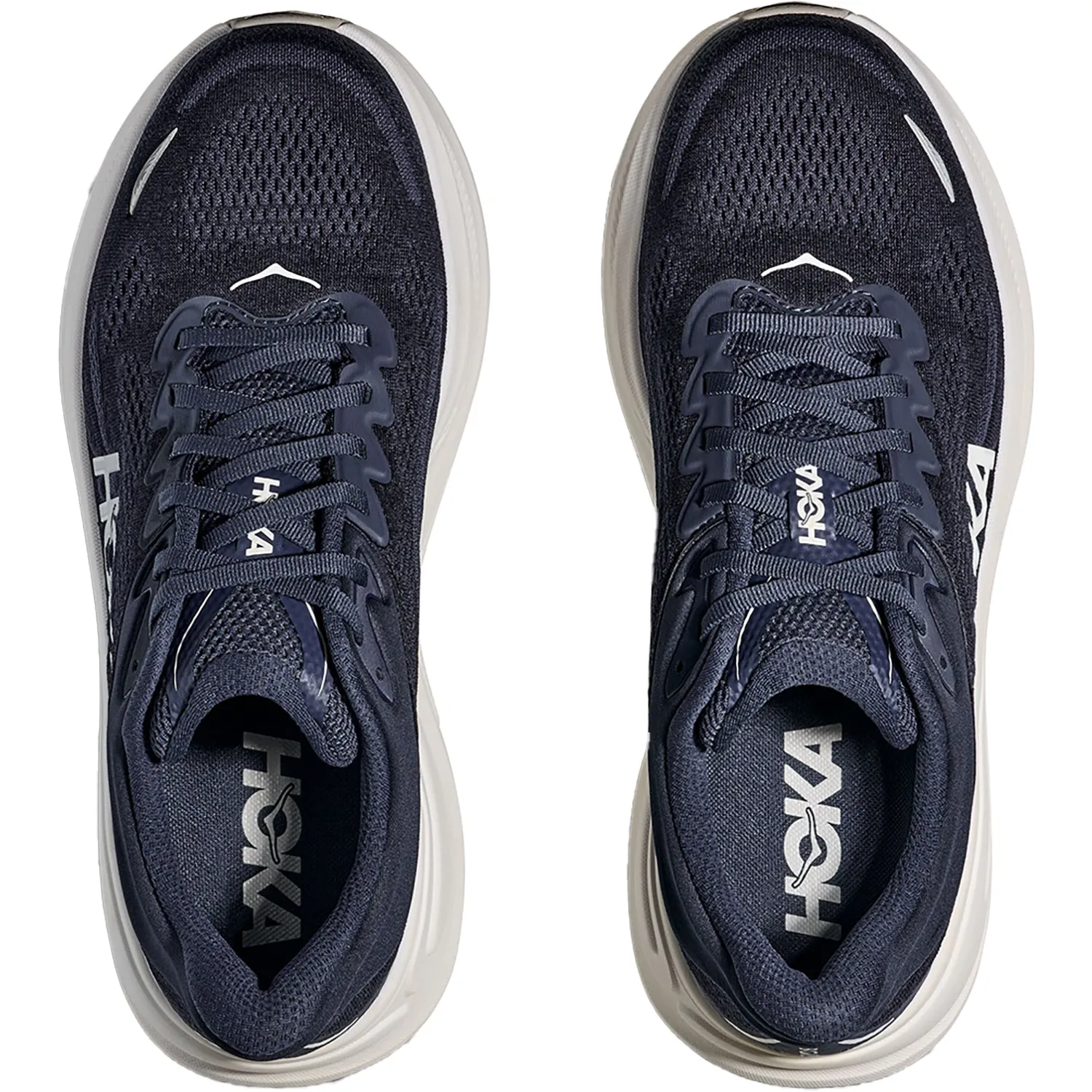 Men's Hoka Bondi 9 Men Varsity Navy/White Mesh