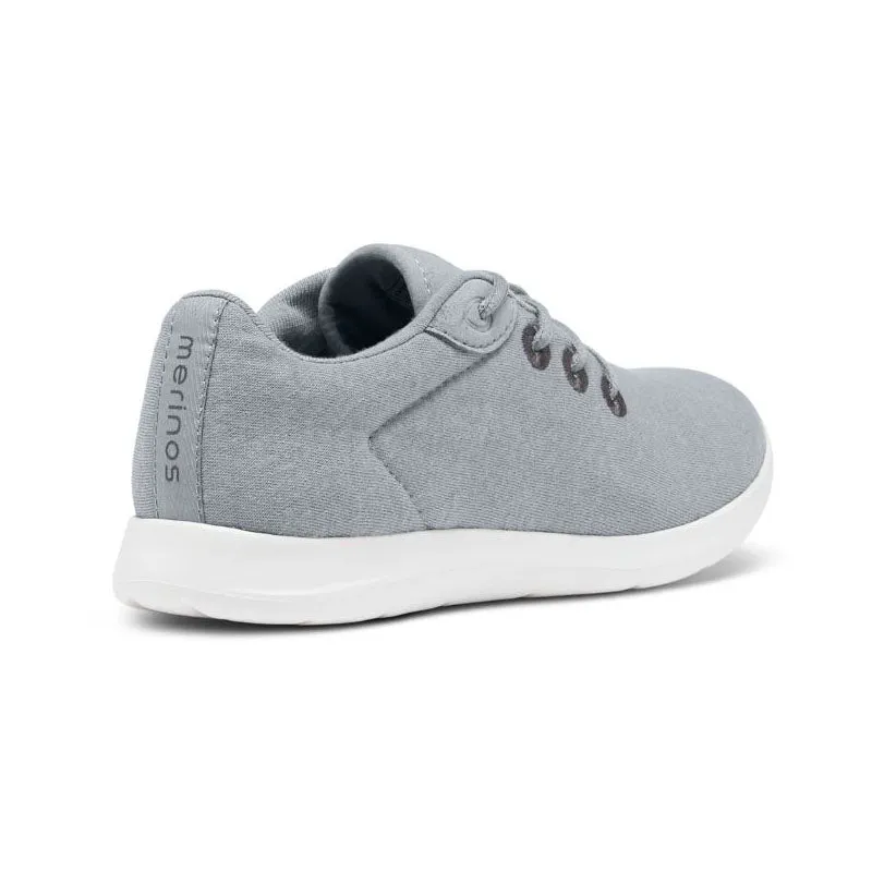 Merinos Lace Up Sneaker in Stone Grey - Women's