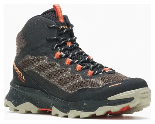 Merrell Speed Strike Mid Gore-Tex Coral/Black Hiking Shoes