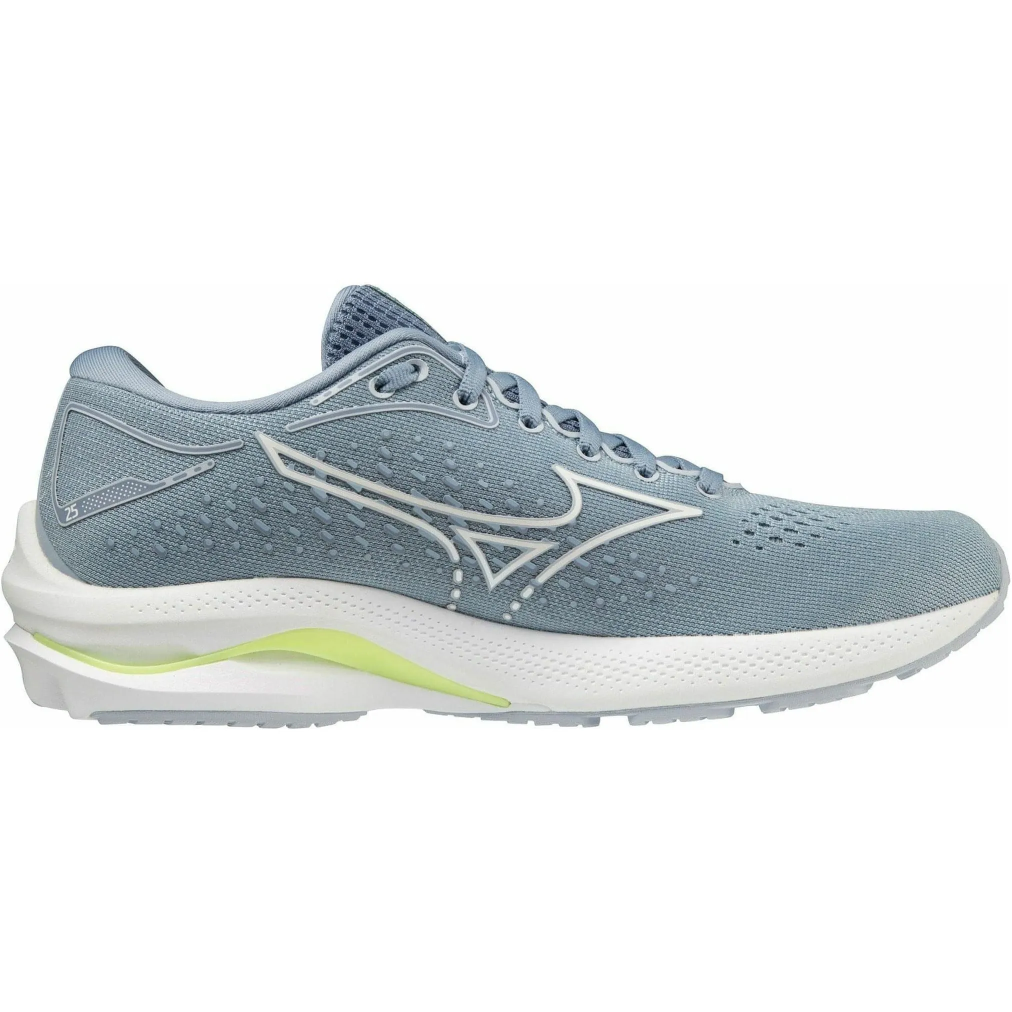 Mizuno Wave Rider 25 Womens Running Shoes - Blue