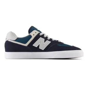 New Balance Numeric 574 Vulc Skateboard Shoe - Navy/Grey