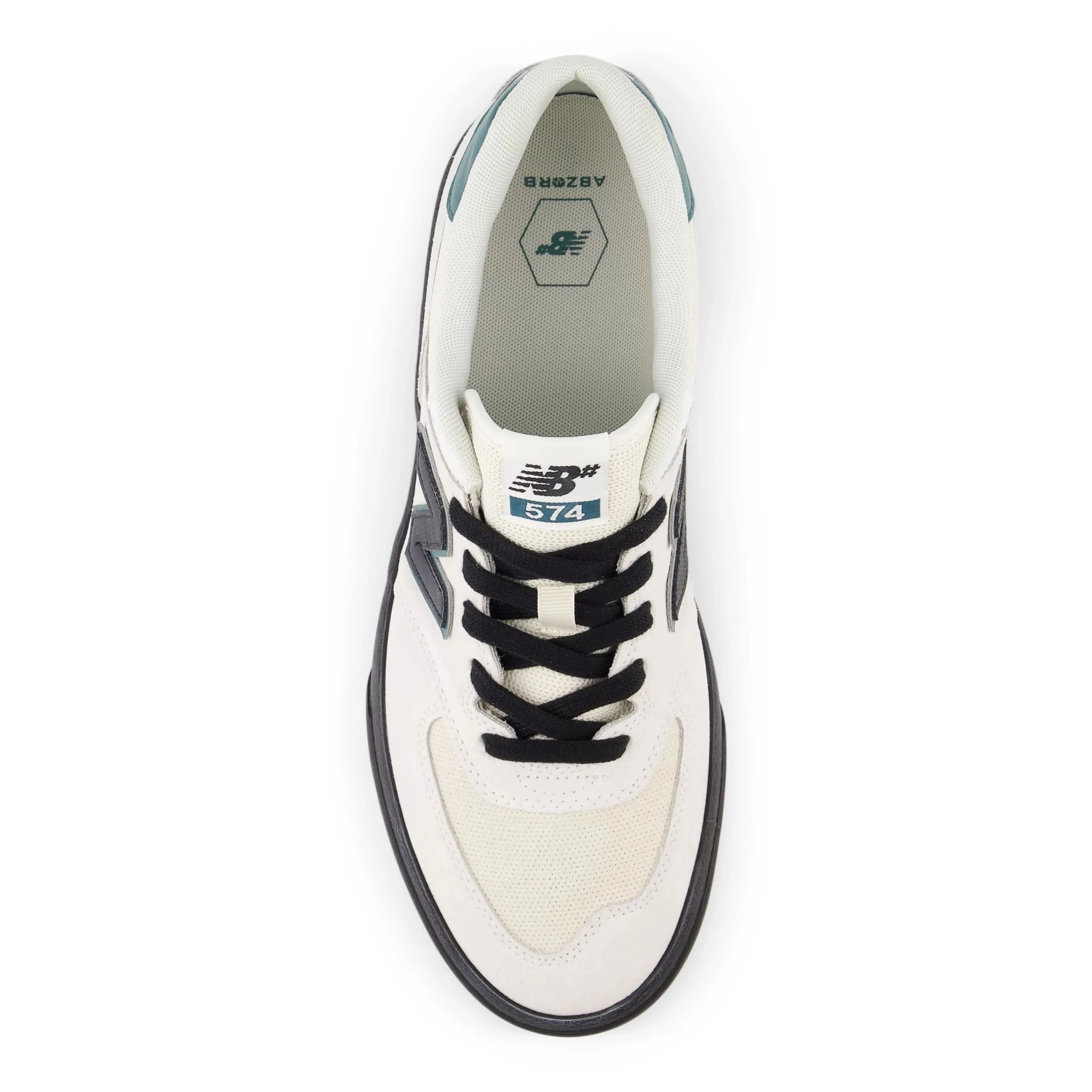 New Balance Numeric 574 Vulc Skateboard Shoe - Sea Salt/Spruce