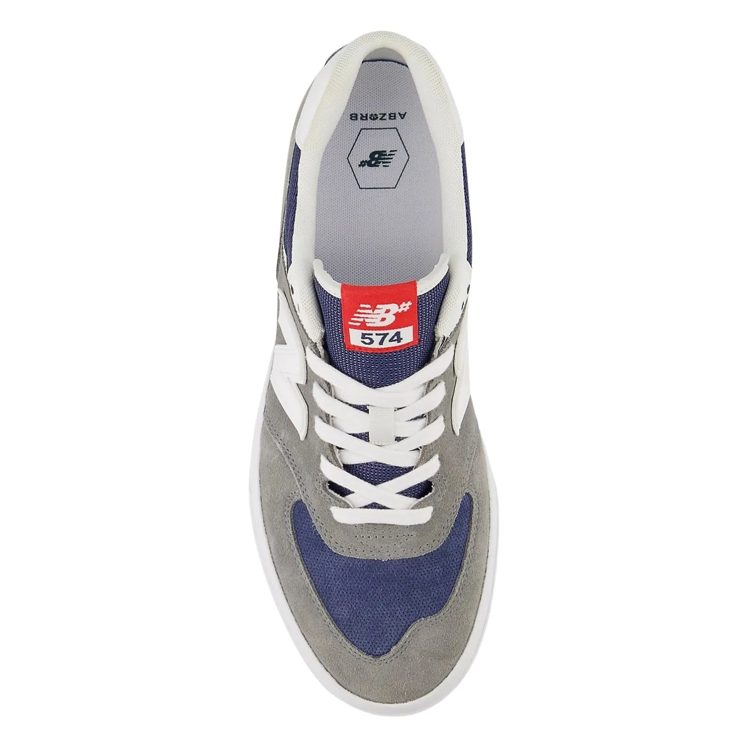 New Balance Numeric NM574 Skate Shoes - Grey/White