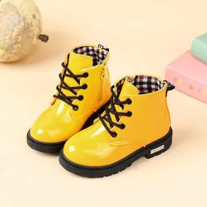 New Winter Children Shoes PU Leather Waterproof Plush Boots 20473837