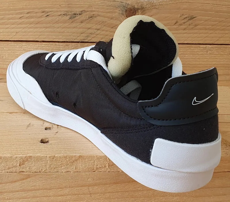 Nike Drop Type HBR Low Textile Trainers UK6.5/US7.5/E40.5 CQ0989-002 Black/White