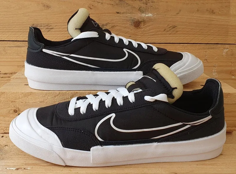 Nike Drop Type HBR Low Textile Trainers UK6.5/US7.5/E40.5 CQ0989-002 Black/White