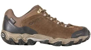 Oboz Men's Bridger Low Waterproof Hiking Shoes- Canteen Brown