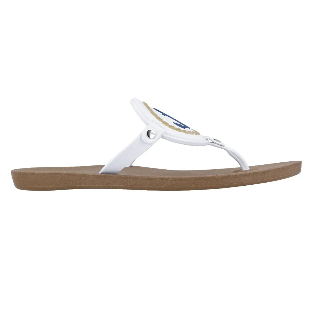 Oka-B Solara Women's Flip Flop with a soft, trendy medallion