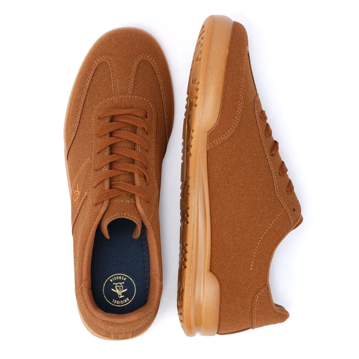 Penguin Giovanni Men's Tan Trainers