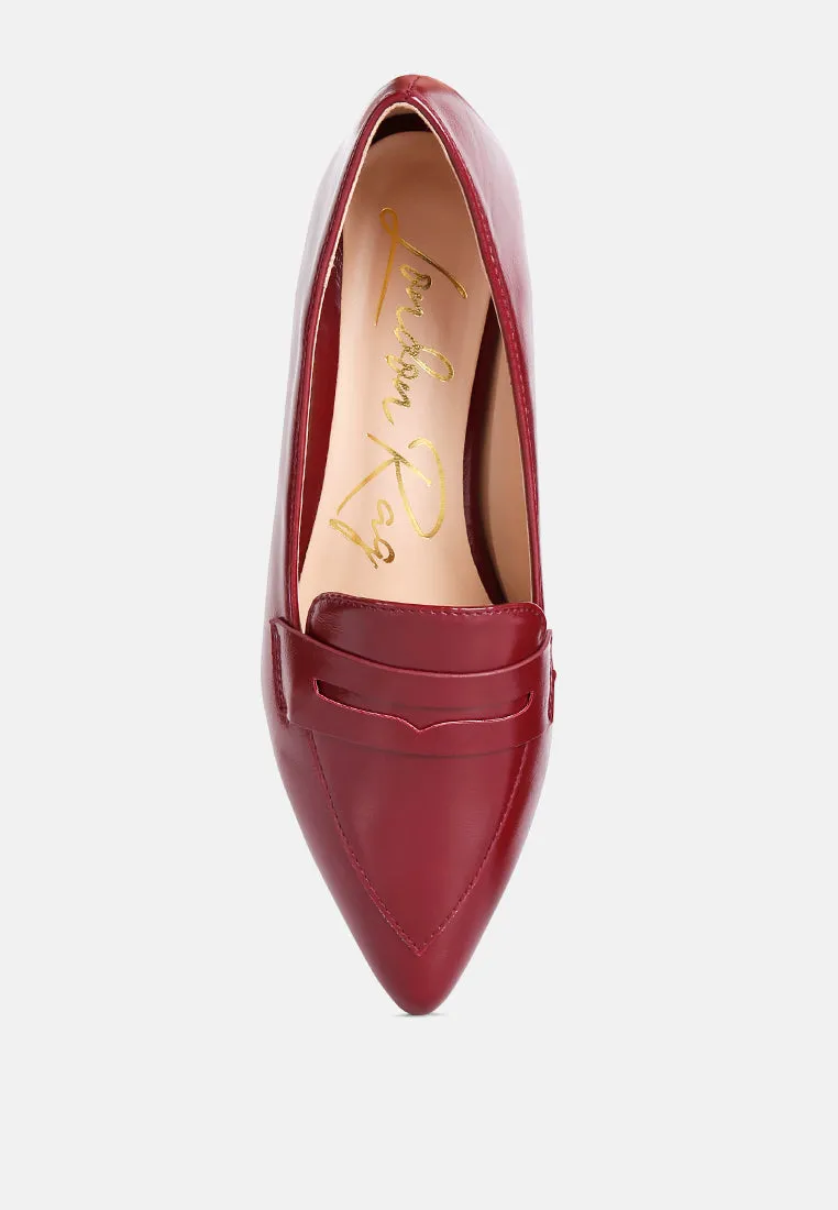 Peretti Flat Formal Loafers