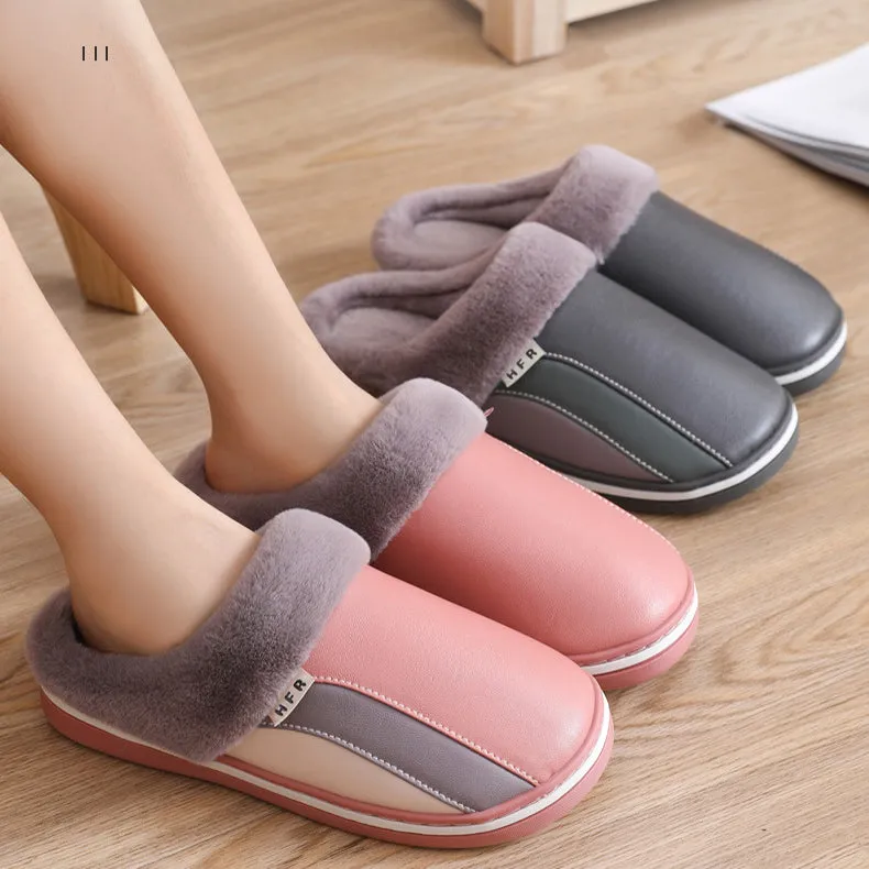 Plush Waterproof Slippers