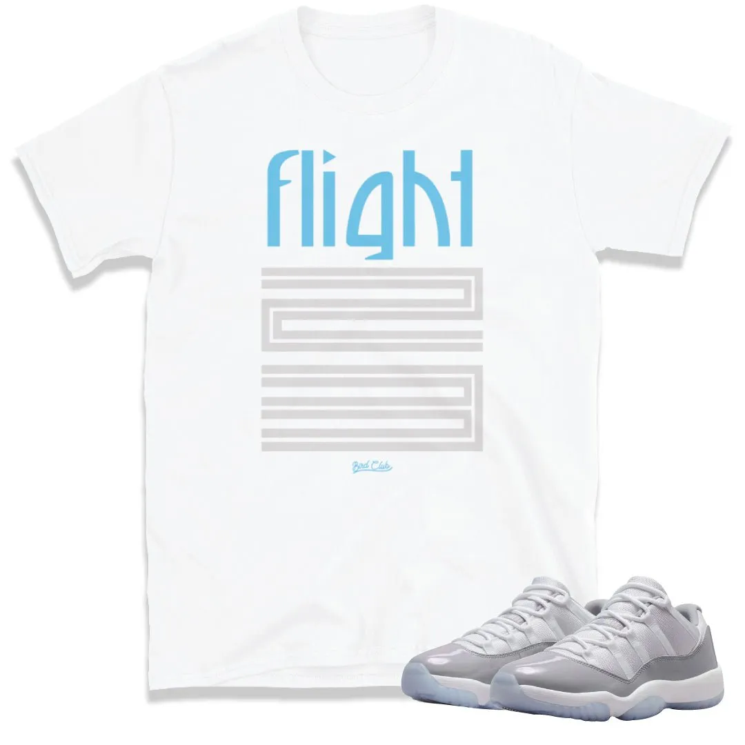 Retro 11 Low Cement Grey "Flight 23" Shirt