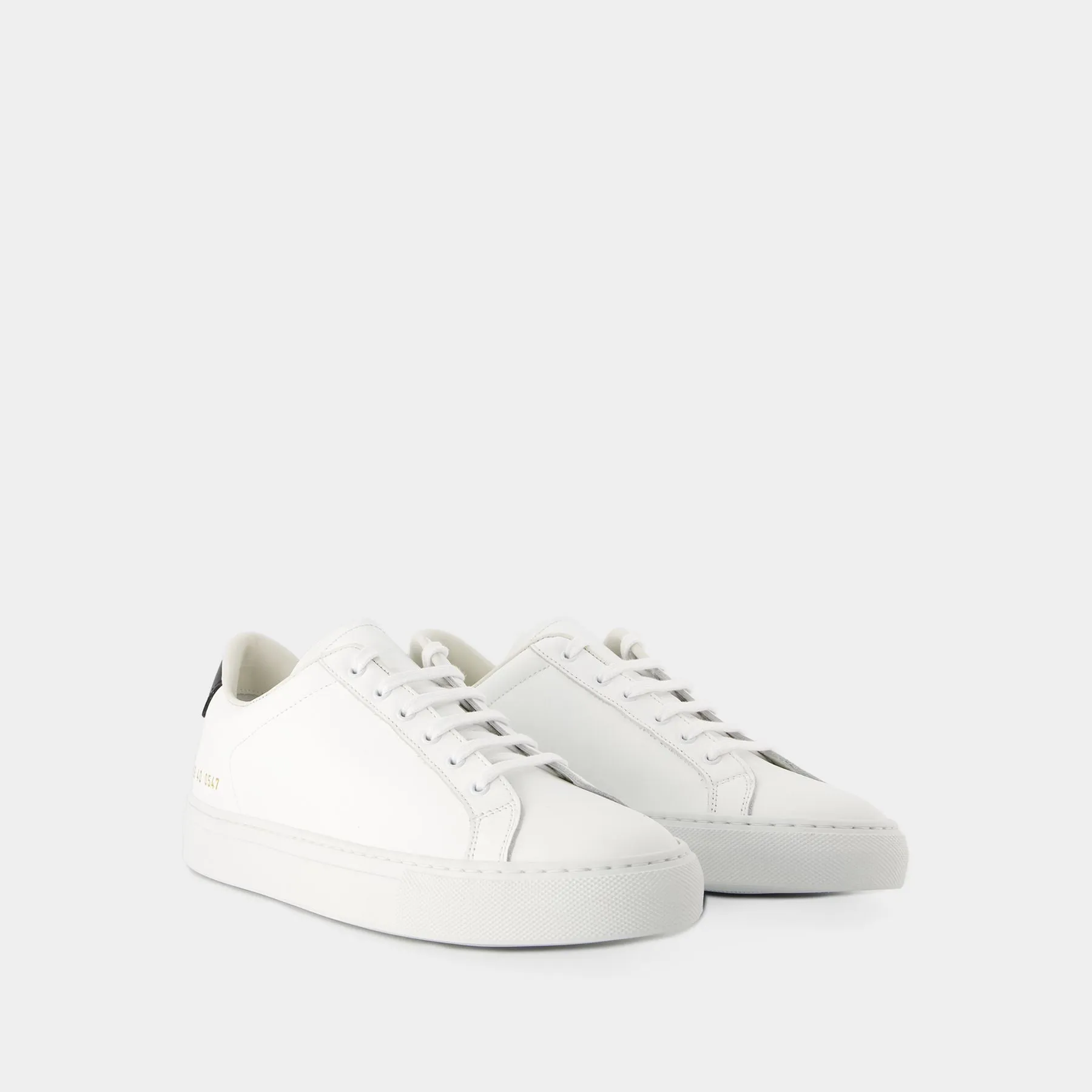 Retro Classic Sneakers - Common Projects - Leather - Black