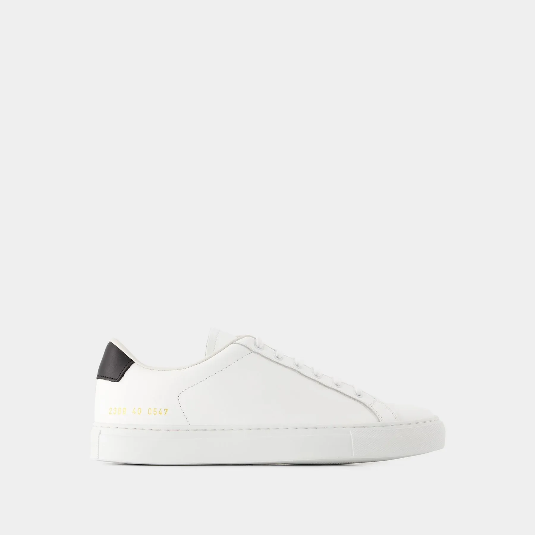 Retro Classic Sneakers - Common Projects - Leather - Black