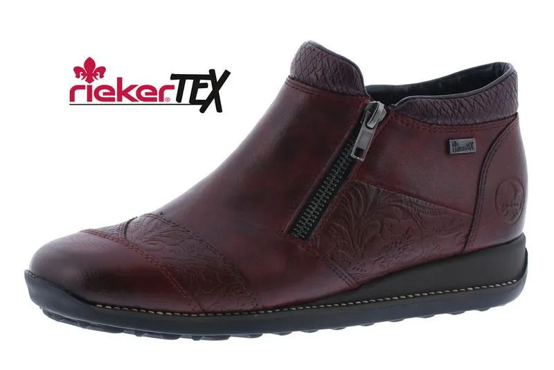 RIEKER LADIES ANKLE BOOTS 44281-35