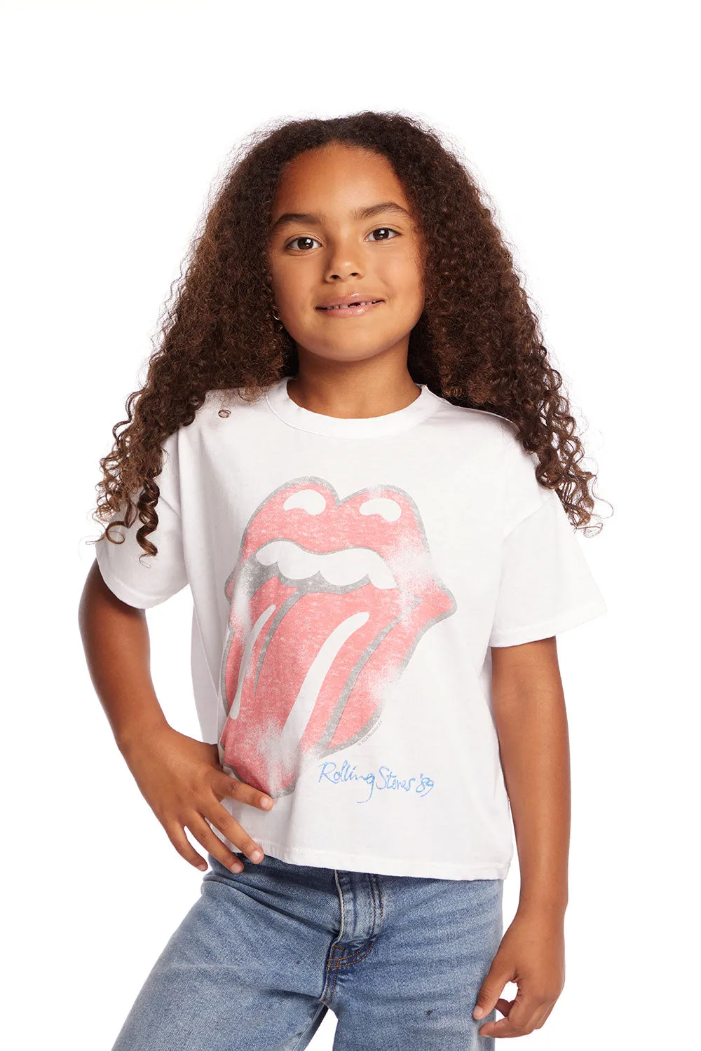 Rolling Stones Classic Logo Girls Tee