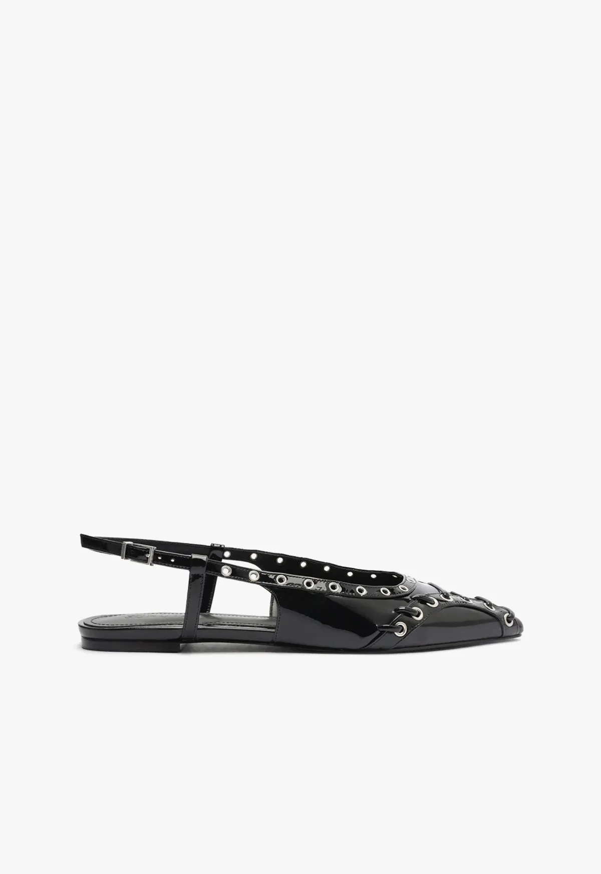 Ruth Patent Leather Flat