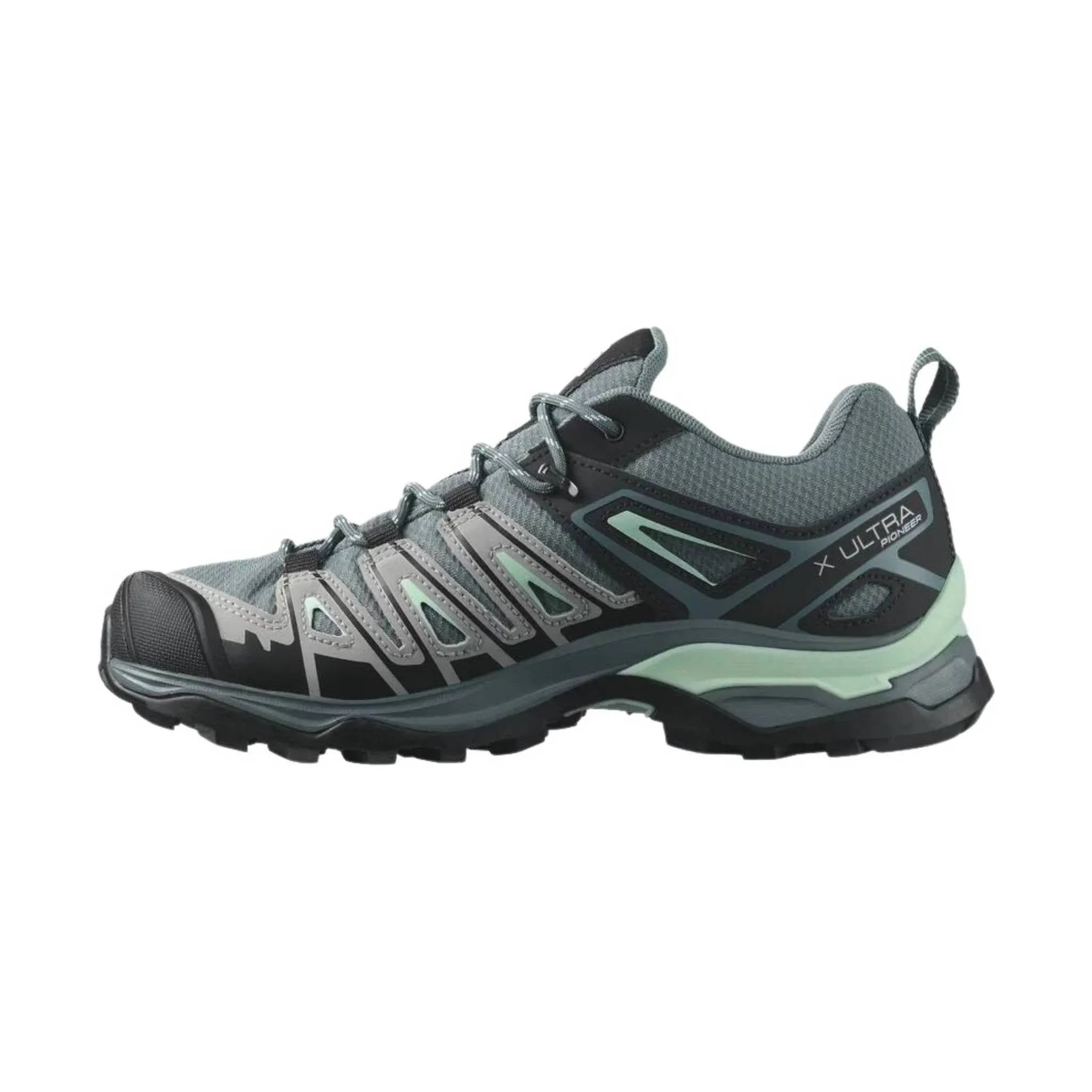 Salomon Women's X Ultra Pioneer Waterproof Hiking Shoes - Stormy Weather