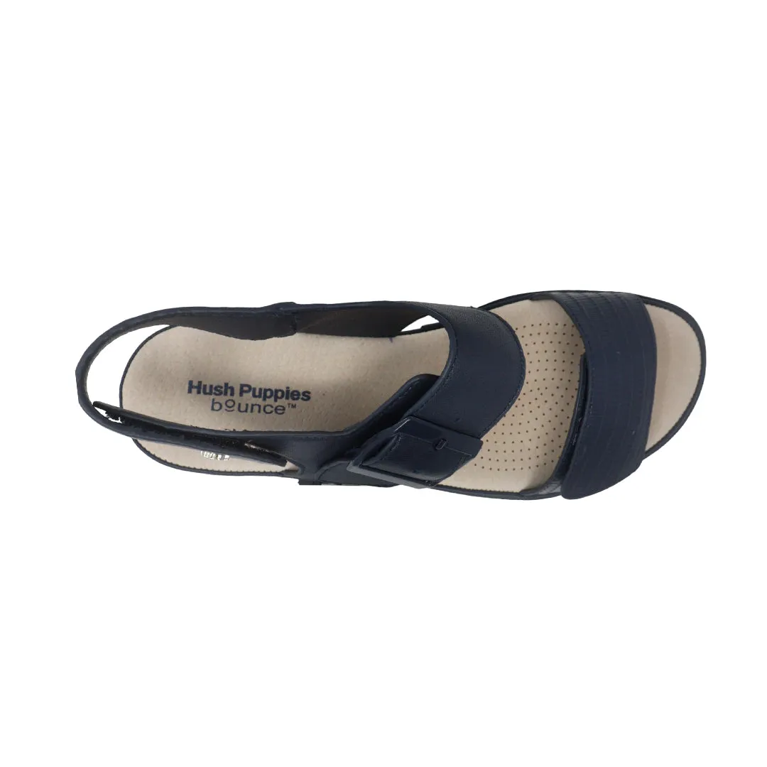 Sandalias flats Cheila navy para mujer