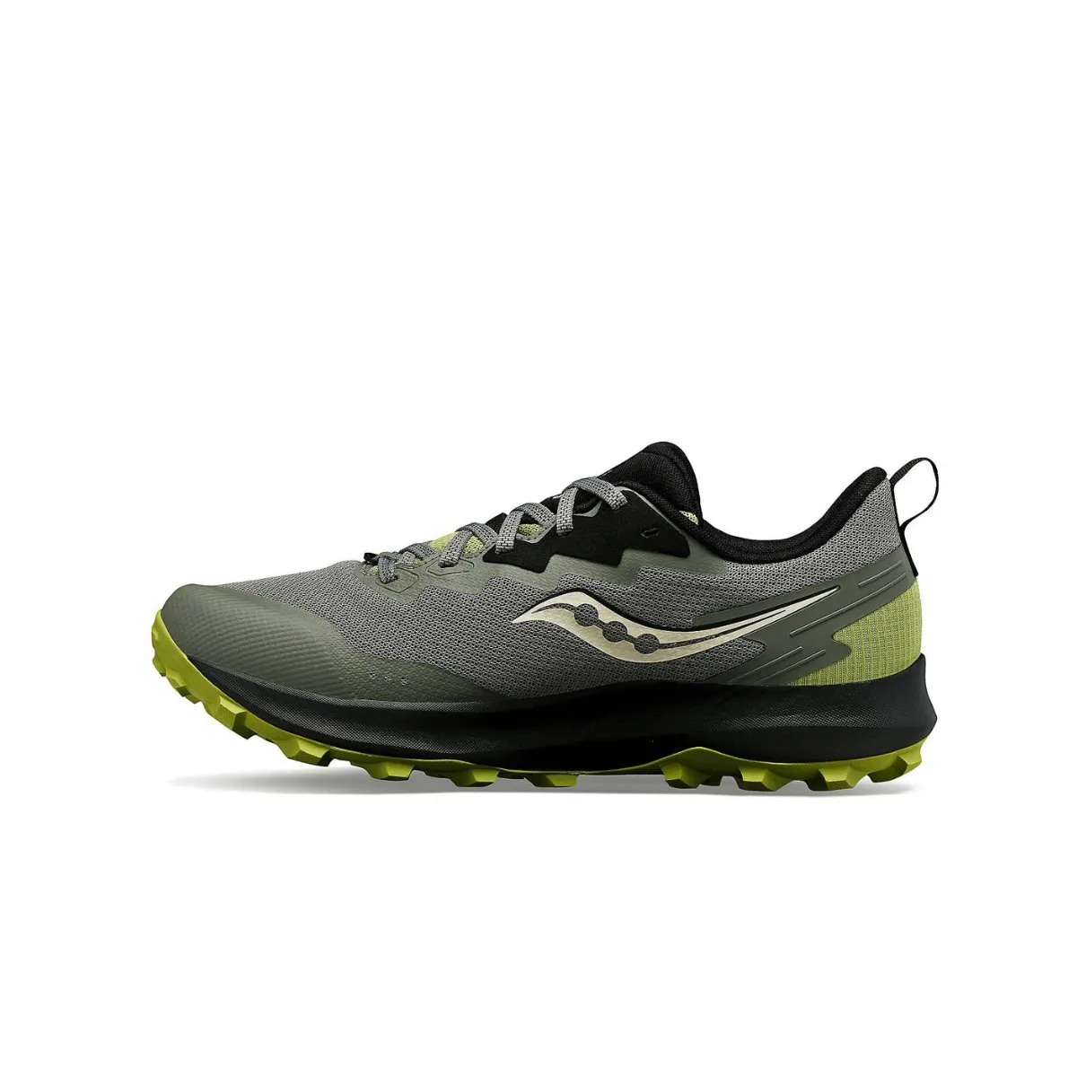 Saucony Peregrine 14 GTX Military Green SS24 Shoes